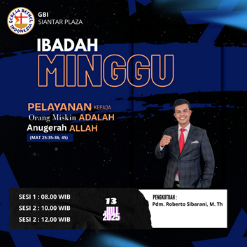 Poster Ibadah Minggu